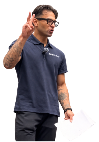 Quinn Johnson, New Holland Hospitality trainer